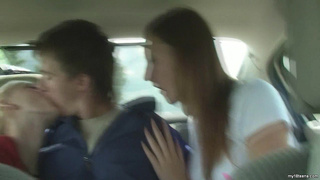 Любительское видео секса русских студентов в лесу