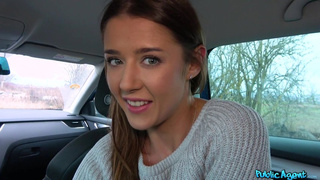Пикапер развел и чпокнул в машине красивую украинку с упругими сисями