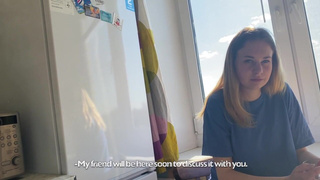 Подсыпал виагру курьерше и отжарил ее в русской домашке