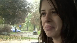 Пикапер выебал очередную жертву и унизил обкончав ей все лицо